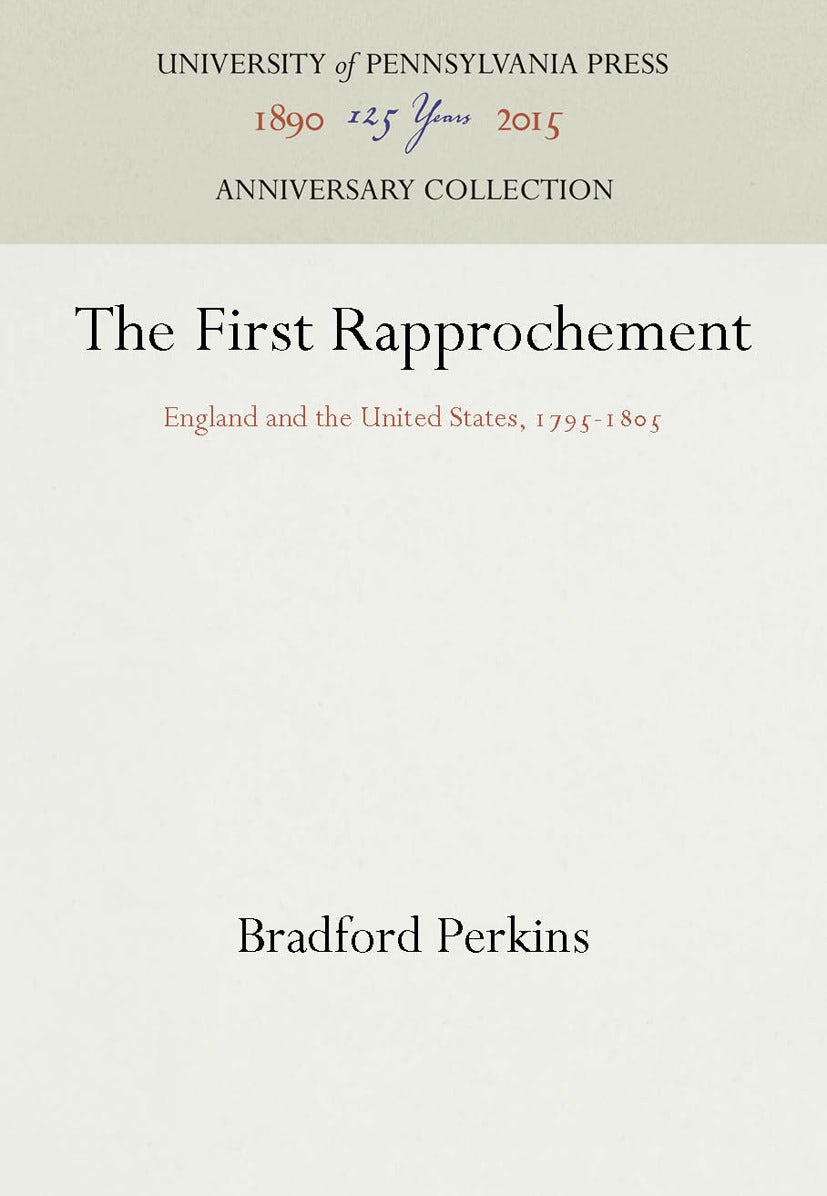 Book cover image for The First Rapprochement ISBN: 9781512805246